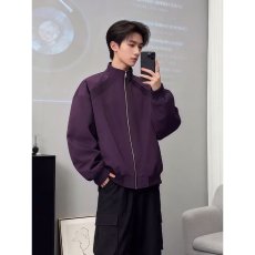 批发<b class='q'>新款</b>美式复古解构立领棒球服立领飞行夹克青少年保暖外套潮<b class='q'>男装</b>