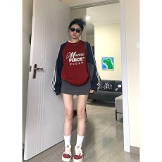 批发2026春季美式复古三条杠运动长袖T恤男潮牌<b class='q'>街头</b>宽松休闲圆领上衣