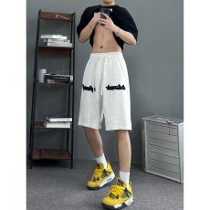 批发<b class='q'>男童</b>复古<b class='q'>字母印花</b>休闲短裤中大儿童夏季男孩潮牌帅气运动五分中裤