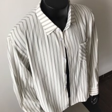 批发美式复古cleanfit条纹泡泡纱衬衫男款<b class='q'>秋</b>季高级感休闲正肩长袖衬衣