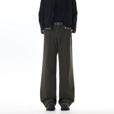 批发美式复古水洗猫须大码做旧牛仔<b class='q'>裤</b>男女高街<b class='q'>宽松</b>高级感弯刀阔腿长<b class='q'>裤</b>