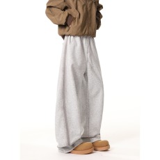 批发2026新款美式复古弯刀扎染休闲裤子男女卫裤宽松直筒阔腿<b class='q'>运动</b>裤潮