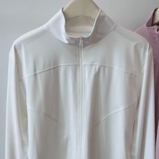 批发瑜伽服女跑步健身<b class='q'>上衣</b>紧身专业<b class='q'>运动</b>长袖外套速干立领拉链开衫高弹