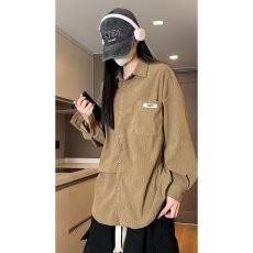 批发春季港风灯芯绒<b class='q'>衬衫</b><b class='q'>男士</b><b class='q'>长袖</b>2026新款宽松大码<b class='q'>衬衣</b>外套休闲男装