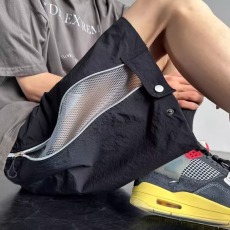 批发网布透气短裤男夏季美式篮球运动中裤<b class='q'>设计</b>感小众速干跑步五分裤子