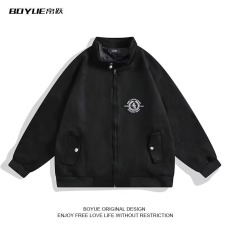 批发薄款<b class='q'>夹克</b><b class='q'>男士</b>港风休闲百搭秋冬款<b class='q'>外套</b>宽松2025防风潮男棒球服