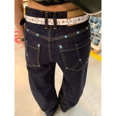 批发酵素洗原色深蓝百搭微跨小脚修身九分<b class='q'>牛仔裤</b><b class='q'>男</b>春潮牌青春弹力休闲