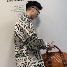 批发2026年美式长袖衬衫男春秋季宽松休闲百搭高级感<b class='q'>外套</b>衬衣