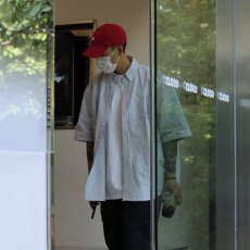 批发日系复古条纹<b class='q'>衬衣</b><b class='q'>男</b>女宽松别致<b class='q'>短袖</b>夏季设计感小众学生<b class='q'>衬衫</b>上衣