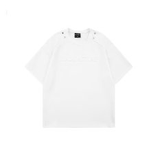 批发2026夏季新款美式复古字母钢印短袖<b class='q'>男</b><b class='q'>T</b><b class='q'>恤</b>宽松潮牌休闲半袖设计感