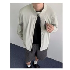 批发MindBridge<b class='q'>男士</b>休闲棒球领<b class='q'>外套</b>2026春纯色肌理感上衣时尚飞行<b class='q'>夹克</b>