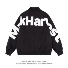 批发潮牌棒球领<b class='q'>夹克</b><b class='q'>男士</b>春秋季痞帅高级感刺绣上衣新款潮流百搭<b class='q'>外套</b>