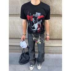 批发<b class='q'>牛仔裤</b>男士潮牌修身小脚长裤潮流百搭弹力春夏款直筒<b class='q'>休闲</b>男款裤子