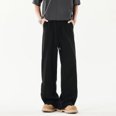 批发灰色<b class='q'>休闲裤</b>男女2026新款春秋直筒宽松阔腿裤垂感美式卫裤<b class='q'>运动</b>裤潮