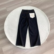 批发设计感口袋<b class='q'>牛仔裤</b>男新款水洗休闲直筒裤美式复古潮牌宽松阔腿长裤