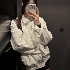 批发高级感气质纯色短外套女韩版简约<b class='q'>休闲</b>百搭夹克工装上衣春秋新款