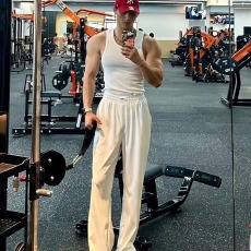 批发防晒裤男士夏季2025新款运动<b class='q'>长裤</b>透气跑步裤子直筒运动速干裤男