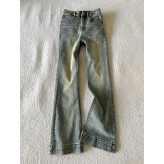 批发美式复古微喇叭<b class='q'>牛仔裤</b>女2026春季新款小个子弹力修身<b class='q'>显瘦</b>马蹄长裤