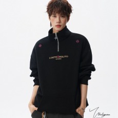 批发<b class='q'>男士</b>民族风刺绣<b class='q'>卫衣</b>男连帽美式休闲上衣2026新款秋季套头长袖<b class='q'>外套</b>