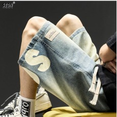 批发潮流日系五分短裤<b class='q'>牛仔裤</b>夏季2026新款ins时尚新款气质原宿文艺