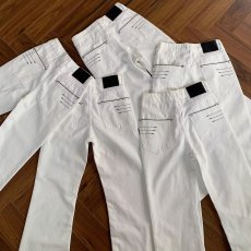 批发欧洲站白色潮流<b class='q'>牛仔裤</b>男修身小脚裤高端轻奢百搭休闲裤子秋季新款