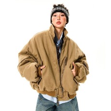 批发2026新款春<b class='q'>秋</b>季美式巴恩风夹克外套男女夹克加厚cleanfit飞行夹克