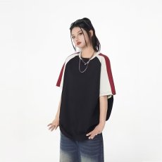 批发美式青少年短袖t恤<b class='q'>男</b>2026新款夏季穿搭宽松高级感半袖<b class='q'>体恤</b>潮