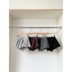 批发通勤甜辣低腰系带灰色防走光短裙女2025秋季<b class='q'>新款</b>韩版百搭花苞裙<b class='q'>裤</b>