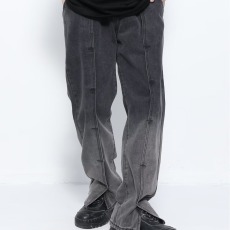 批发轻熟风直筒牛仔裤<b class='q'>男</b>士2026春季宽松<b class='q'>休闲裤</b>子韩系通勤风水洗长裤