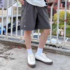 批发灰色松紧腰速干短裤五分裤<b class='q'>男</b>生夏季2025新款宽松休闲百搭工装简约