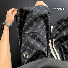 批发夏季五分短裤<b class='q'>男</b>士休闲冰丝短裤子<b class='q'>男</b>潮牌花裤衩大码沙滩裤宽松中裤