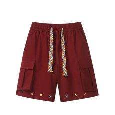 批发美式工装短裤<b class='q'>男</b>夏季薄款大口袋休闲直筒裤子设计感五分中裤