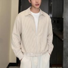 批发浅蓝<b class='q'>假两件</b><b class='q'>衬衫</b>男款2026秋季高级感熟男穿搭休闲立领<b class='q'>衬衣</b>轻熟风