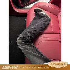 批发韩国新款ins时尚复古蓝灰色小脚牛仔裤男高腰<b class='q'>弹力</b>紧身铅笔九分裤