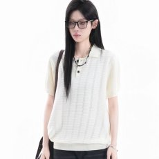 批发时尚提花短袖<b class='q'>针织</b>polo衫男式大码上衣胖子潮流秋装打底半袖毛线衣