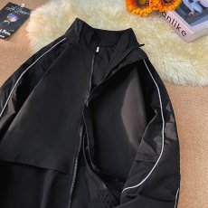 批发ins秋季新款男夹克情侣装潮流休闲运动冲锋衣百搭防<b class='q'>风衣</b>外套