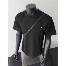 批发夏装短袖男士cleanfit美式重磅解构上衣夏季boxy版型<b class='q'>T</b><b class='q'>恤</b>体恤