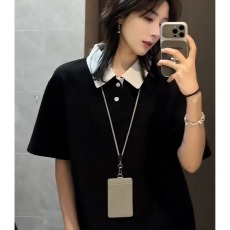 批发高级<b class='q'>男装</b>休闲拼色翻领<b class='q'>t</b><b class='q'>恤</b>男针织上衣 夏季新款修身男士短袖polo衫