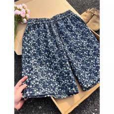 批发<b class='q'>欧洲站</b>夏季<b class='q'>新款</b>轻奢字母刺绣短裤男士直筒五分裤帅气男款休闲裤子