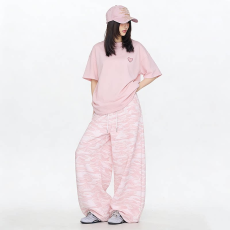 批发花花公子刺绣彩虹腊肠狗休闲<b class='q'>裤子</b><b class='q'>男</b>女同款秋加厚运动<b class='q'>裤子</b>