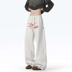 批发2026秋冬新款大码<b class='q'>男</b>装印花休闲裤<b class='q'>男</b>宽松直筒裤加厚保暖长<b class='q'>裤子</b>