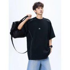 批发美式潮流短袖<b class='q'>T</b><b class='q'>恤</b><b class='q'>男</b>2026夏季潮牌百搭休闲半袖青少年学生宽松上衣