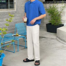 批发美式复古翻领老钱风短袖POLO衫男情侣垂感透气针织休闲T恤