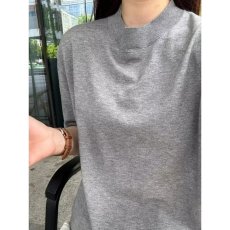 批发2026春秋圆领洋气短袖女修身套头针织衫绒衫内搭短袖打底大码上衣