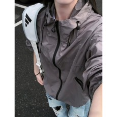 批发美式速干冲锋防晒衣男女夏季轻+骑行防晒服户外钓鱼服装外套