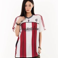 批发美式运动风速干透气V领球衣男<b class='q'>街头</b>潮牌7号足球训练服t恤