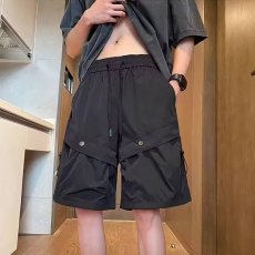 工装短裤男款夏季潮牌高街大口袋美式运动高端裤子休闲五分中裤男
