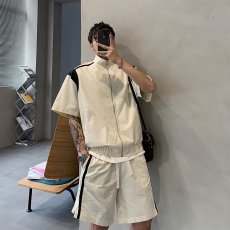 批发防晒衣夹克短袖外套短裤2件套装