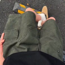 批发山系复古工装短裤男夏季潮牌户外抽绳大口袋中裤宽松休闲五分裤子