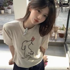 2026新款设计感小众正肩短款t恤女夏季纯欲短袖宽松上衣ins潮
